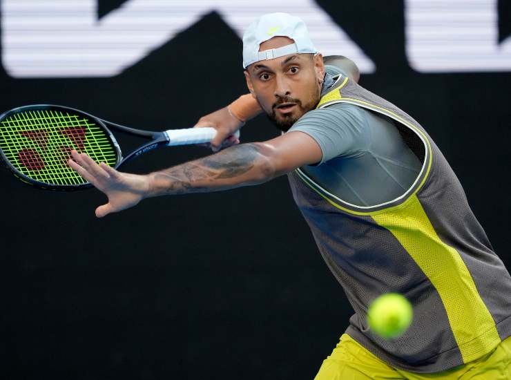 Il tennista australiano Nick Kyrgios