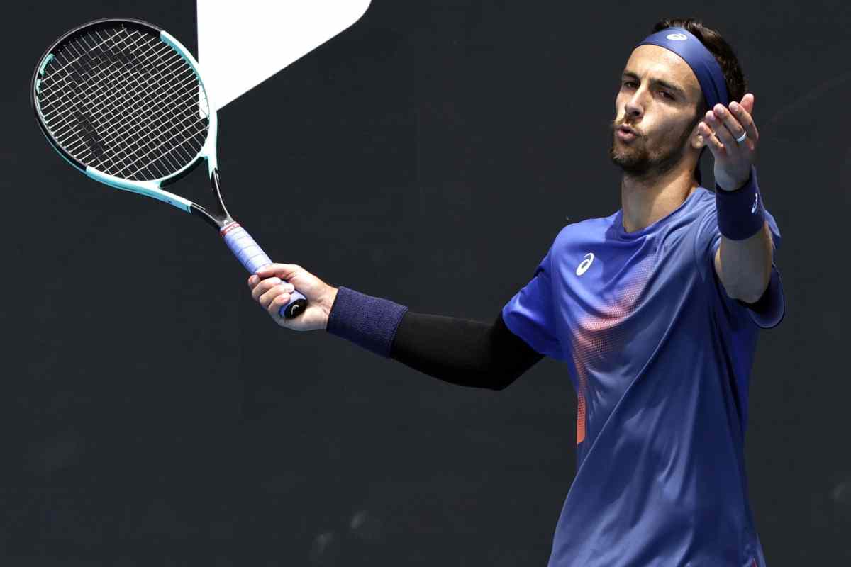 Musetti in campo agli Australian Open