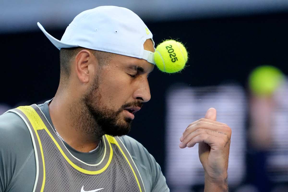 Il tennista australiano Nick Kyrgios