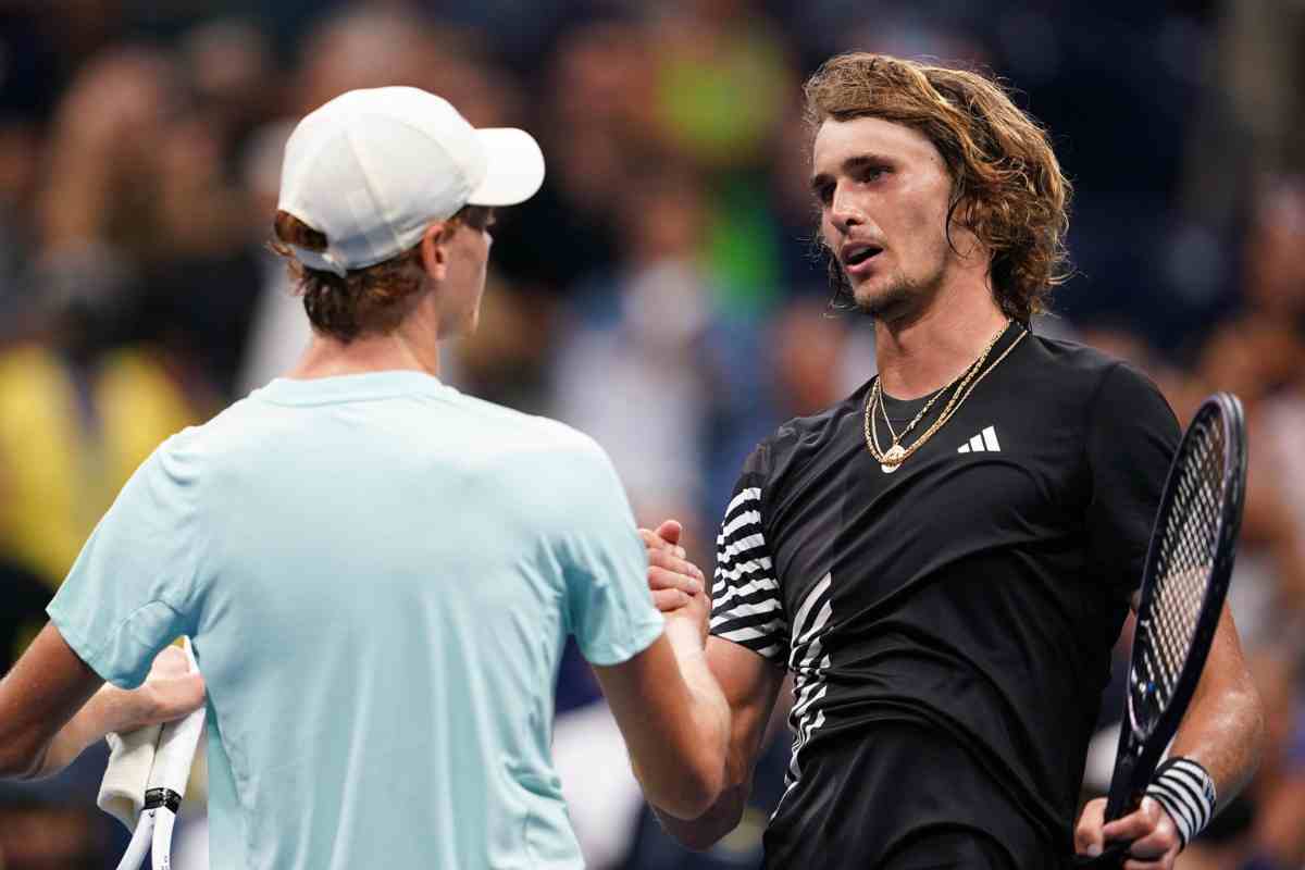 Jannik Sinner e Alexander Zverev