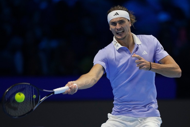 Sascha Zverev in campo