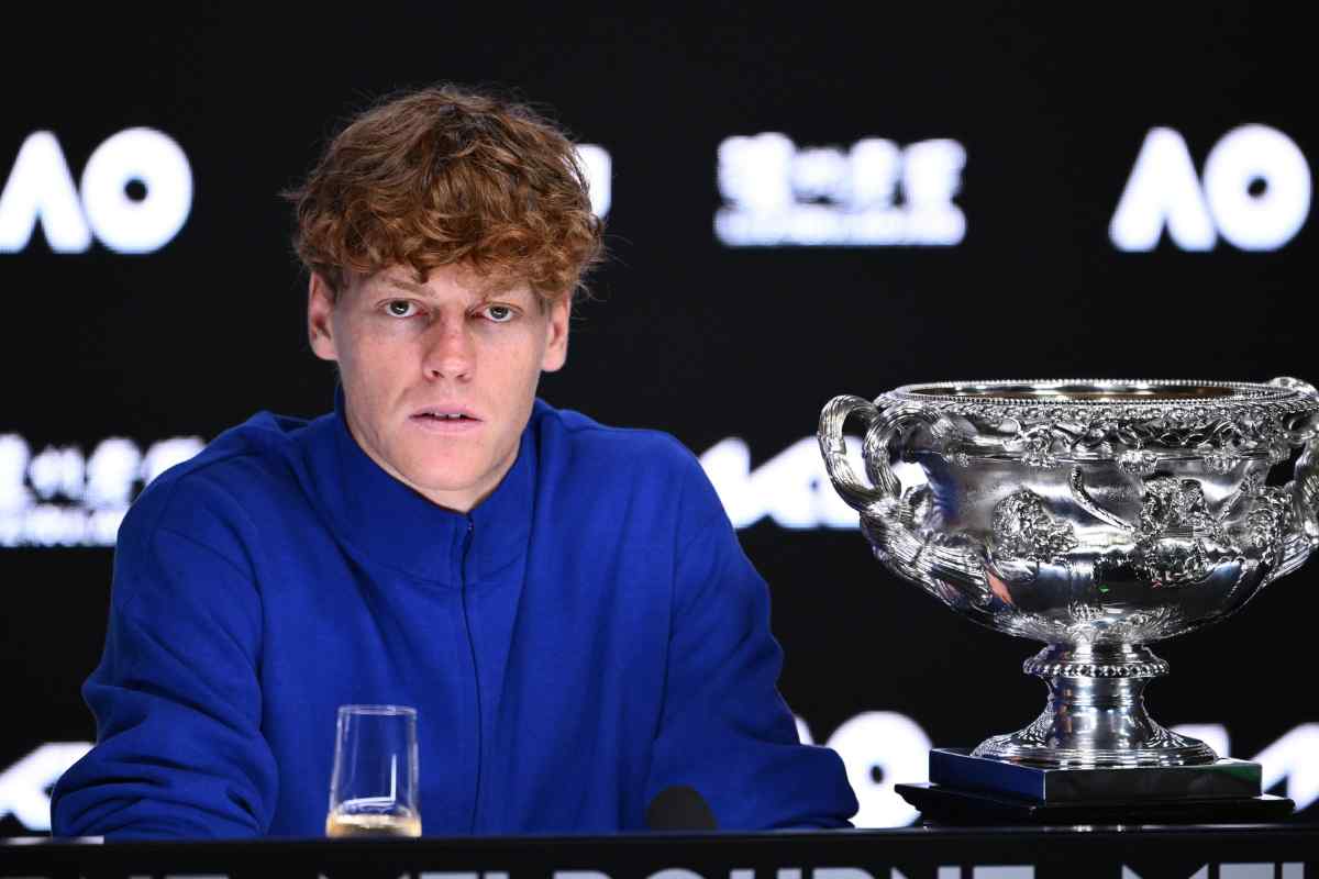 Jannik Sinner in conferenza stampa