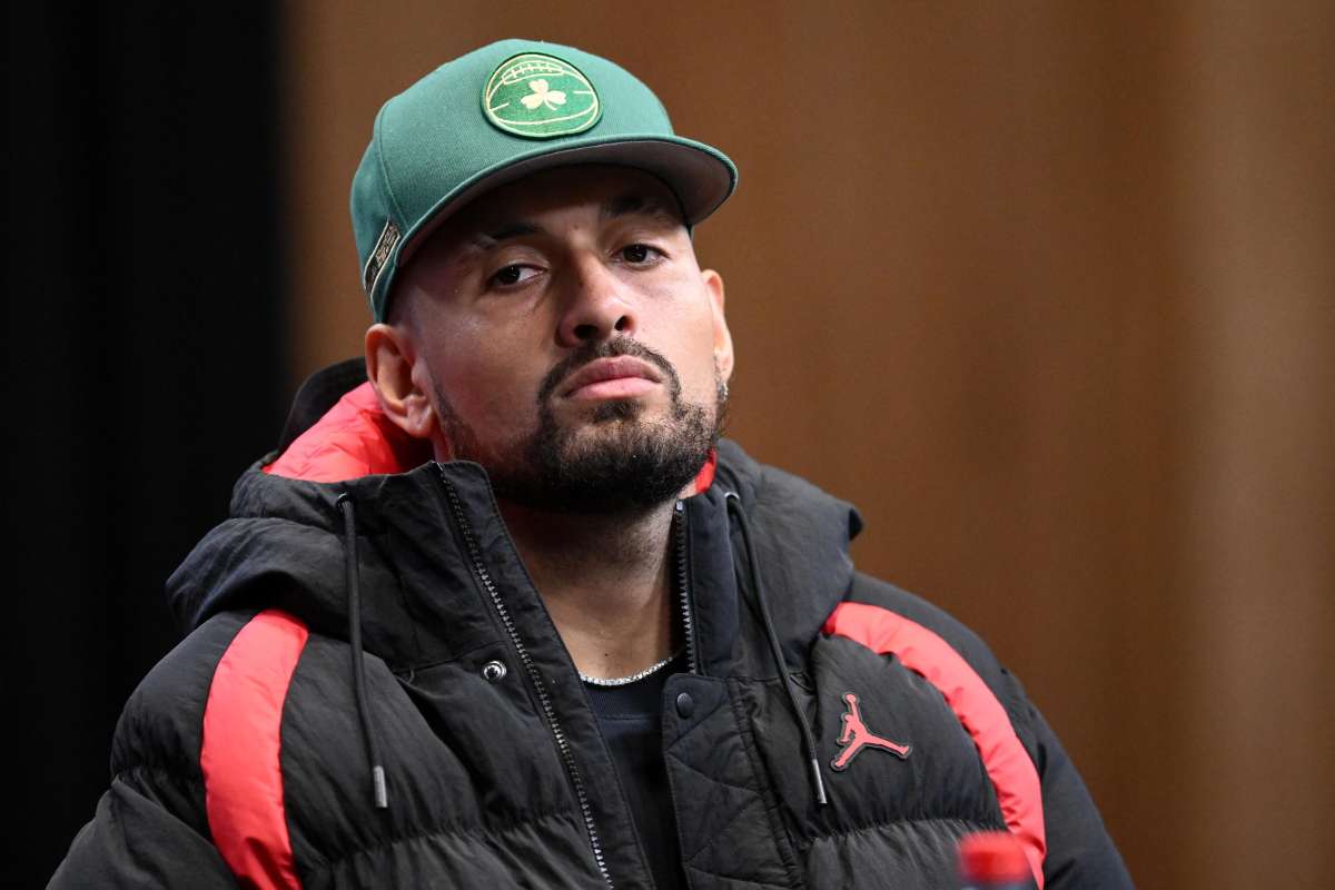 Nick Kyrgios in conferenza stampa