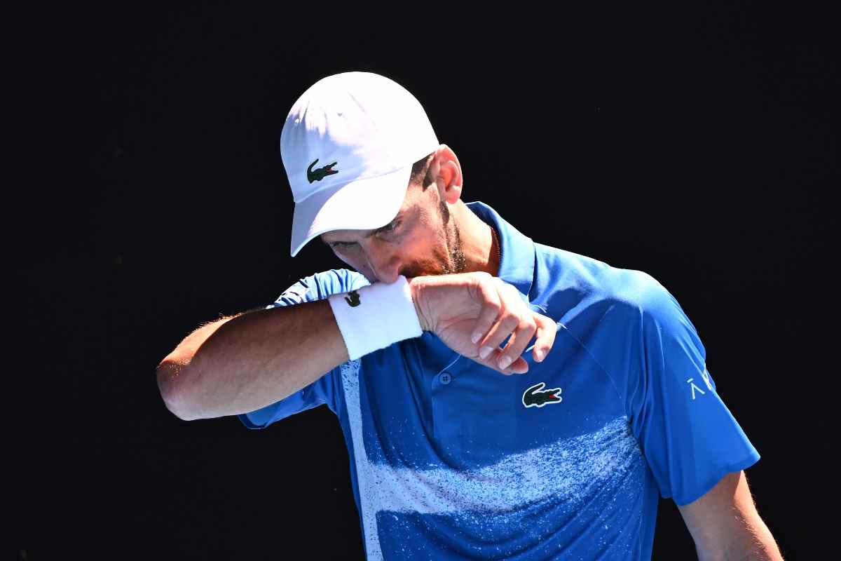 Novak Djokovic all'Australian Open
