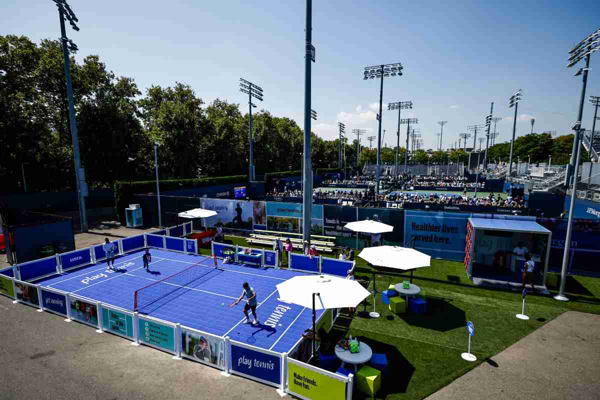 Un campo da Pickleball