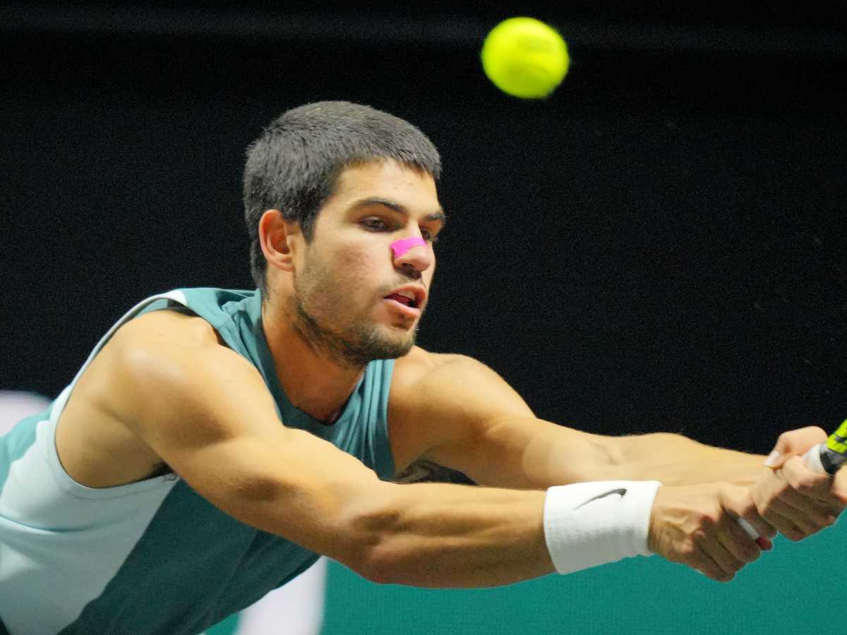 Il tennista spagnolo Carlos Alcaraz