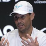 Rafa Nadal in conferenza stampa