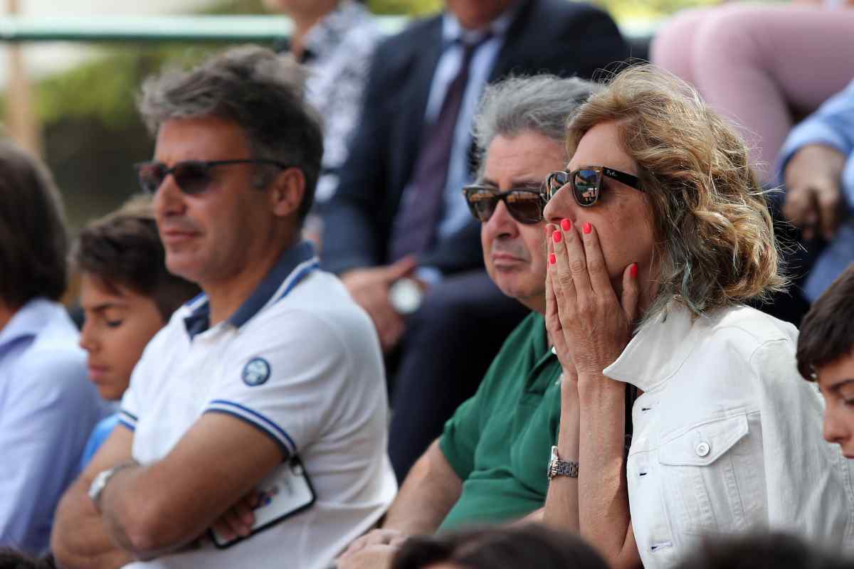 Tifosi di tennis sconvolti