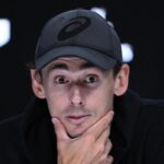 primo piano di Alex De Minaur