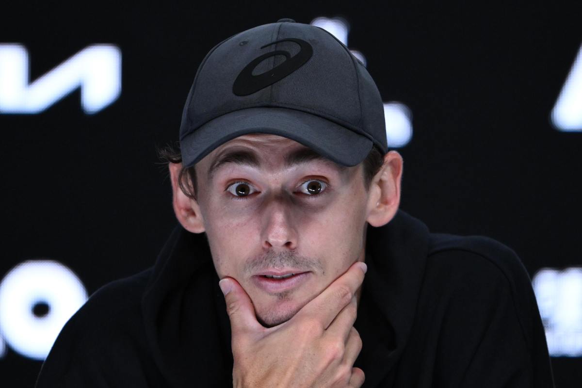 primo piano di Alex De Minaur