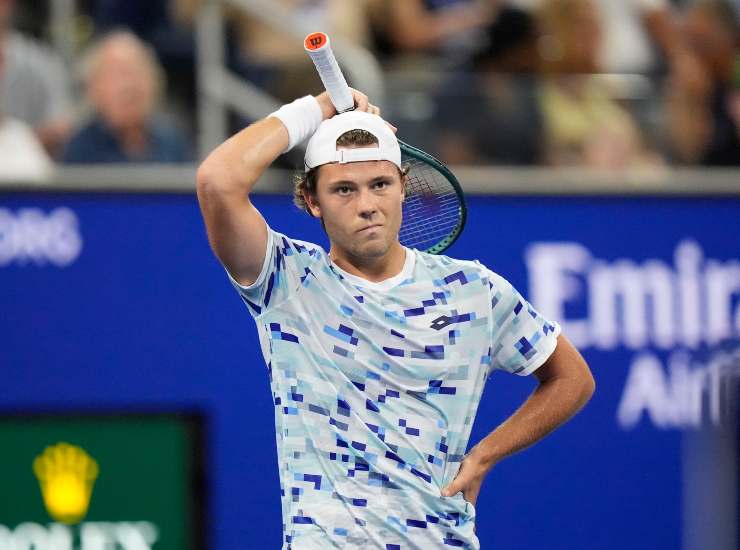 Il tennista statunitense Aleksandar Kovacevic