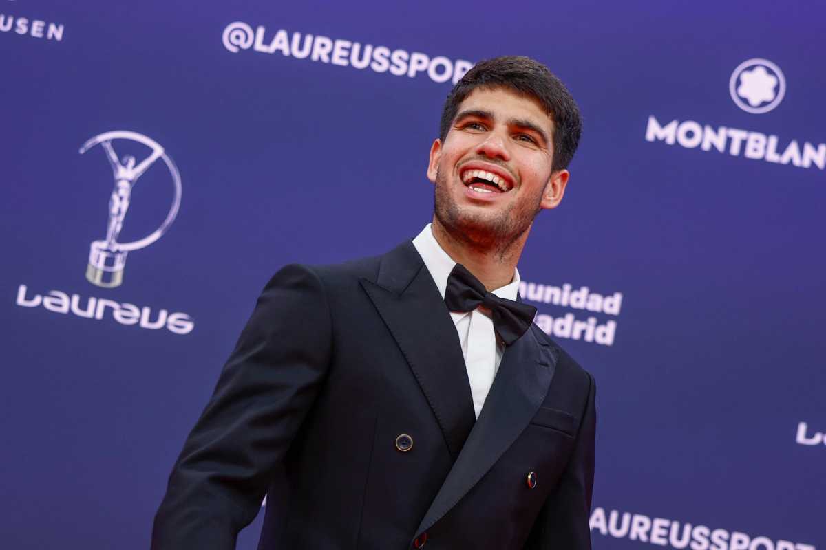 Carlos Alcaraz ai Laureus Awards