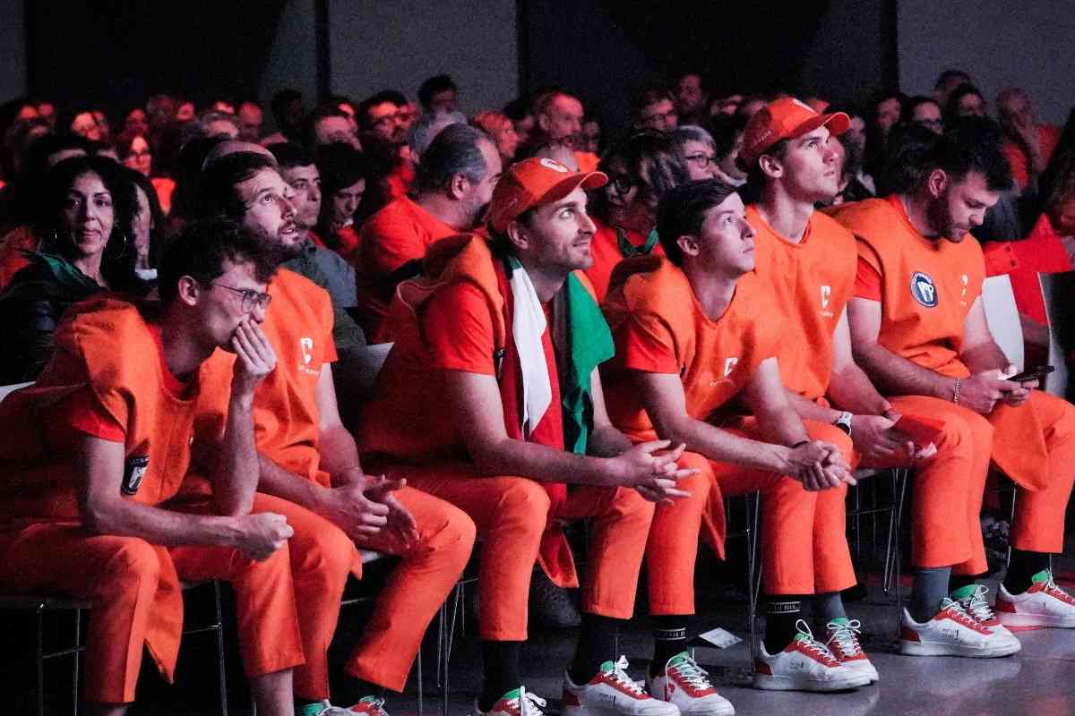 I Carota Boys guardano un match di Sinner