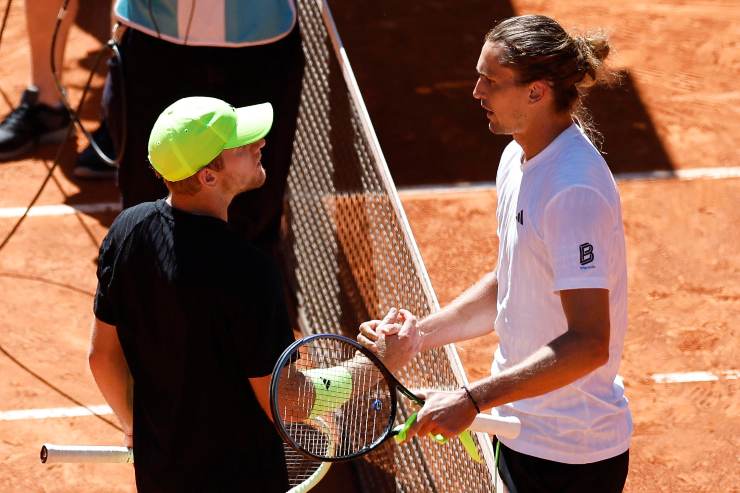Davidovich-Fokina e Zverev a fine match a Madrid