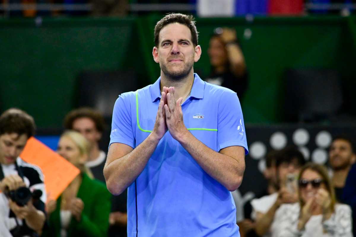 Del Potro saluta il pubblico