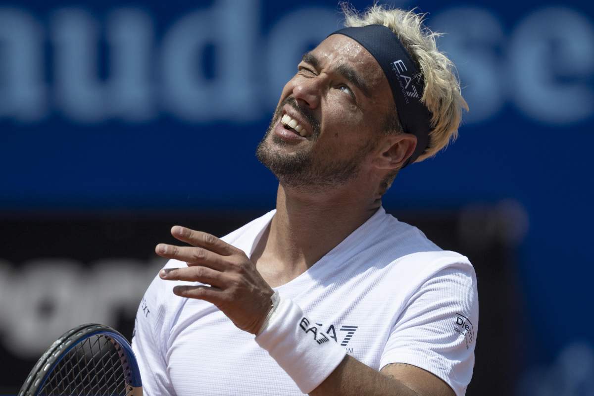 Fabio Fognini fa l'occhiolino