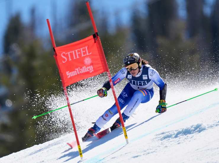 La sciatrice azzurra Federica Brignone