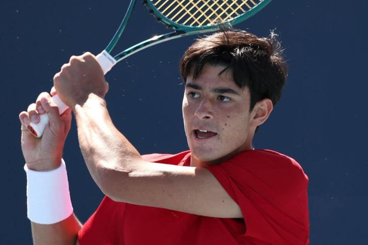 Federico Cinà al Madrid Mutua Open