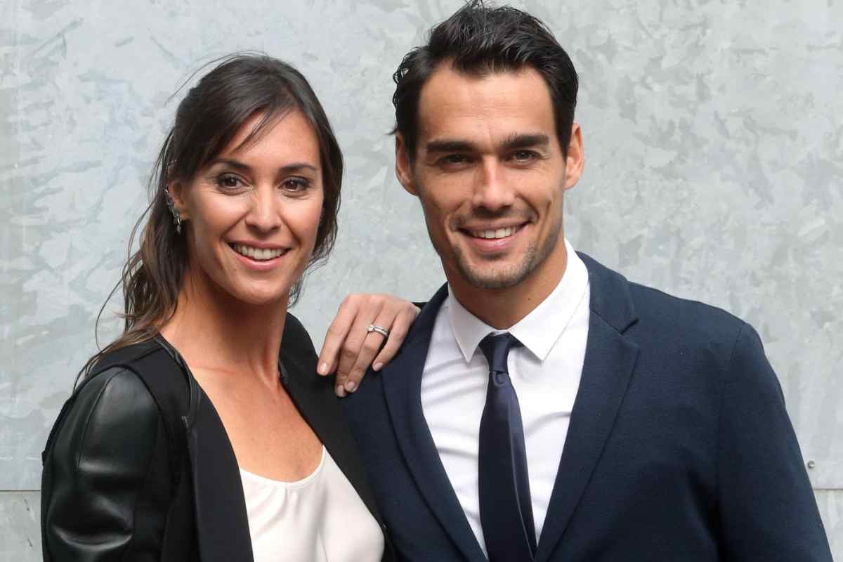 Flavia Pennetta e Fabio Fognini sorridenti insieme