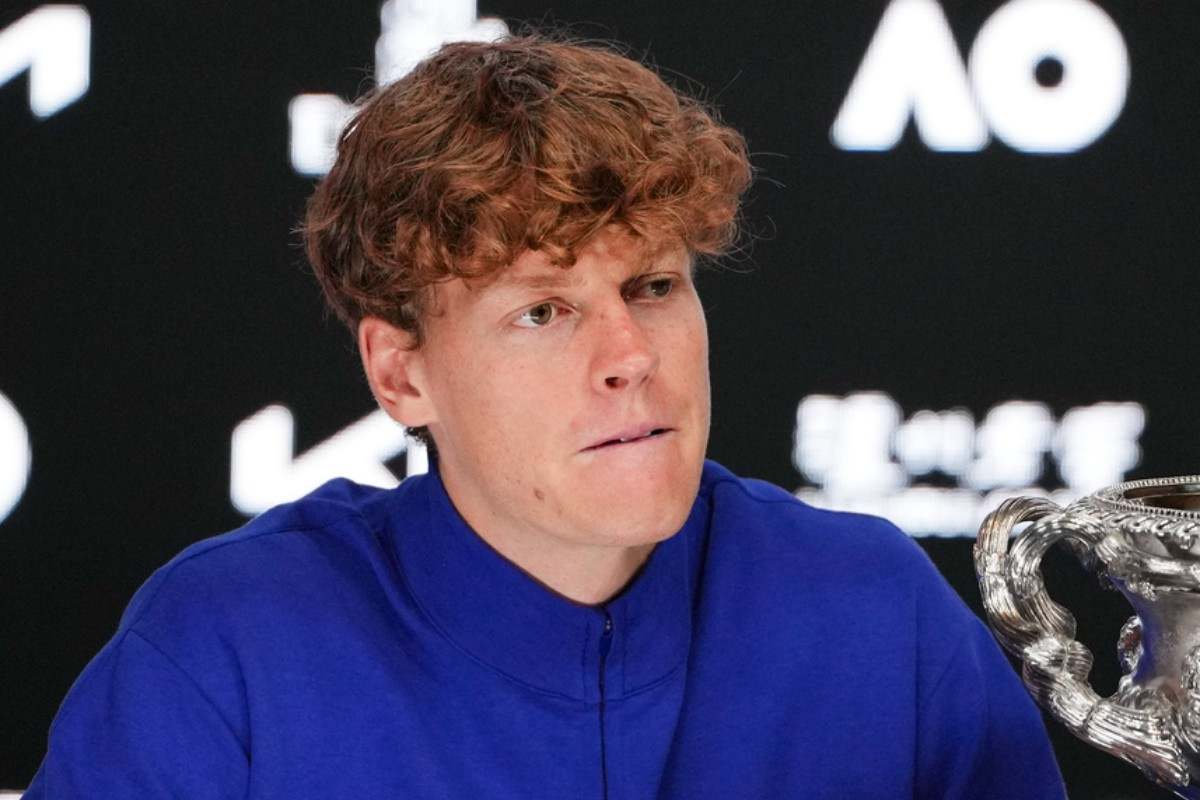 Jannik Sinner in conferenza stampa