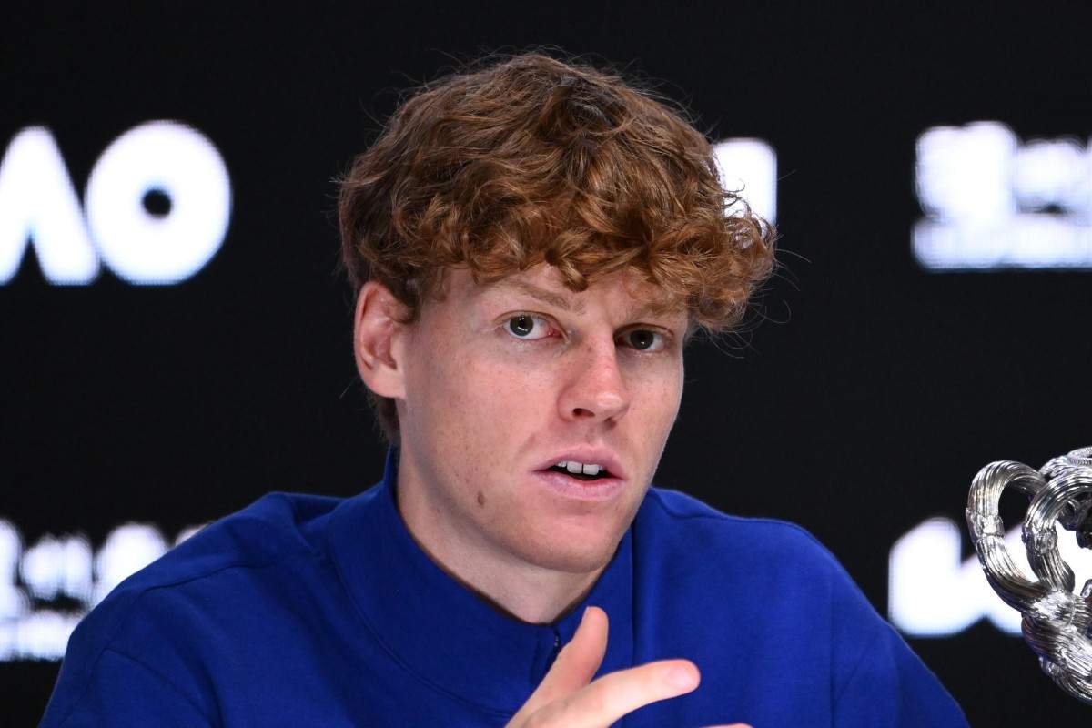 Jannik Sinner in conferenza stampa