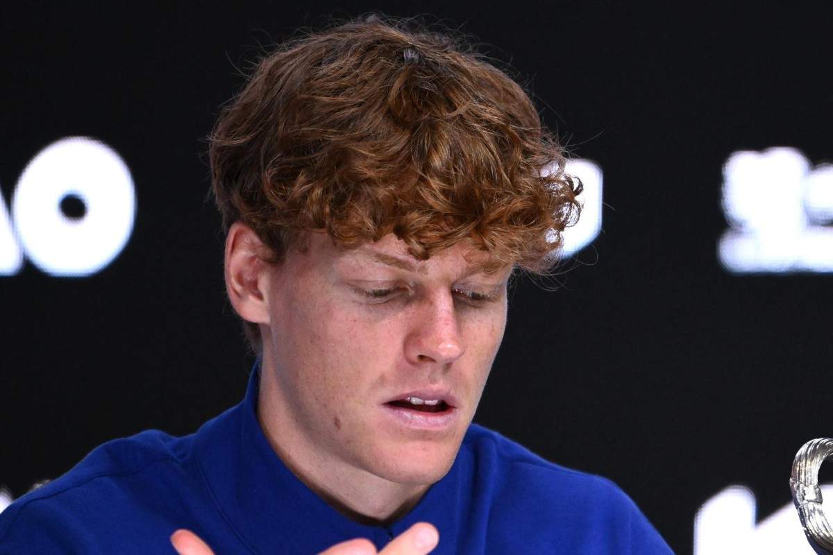 Jannik Sinner in conferenza stampa