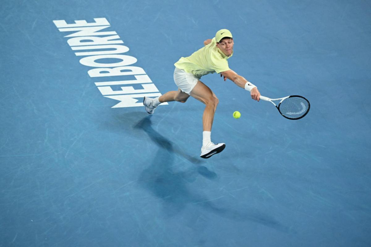 Jannik Sinner a Melbourne
