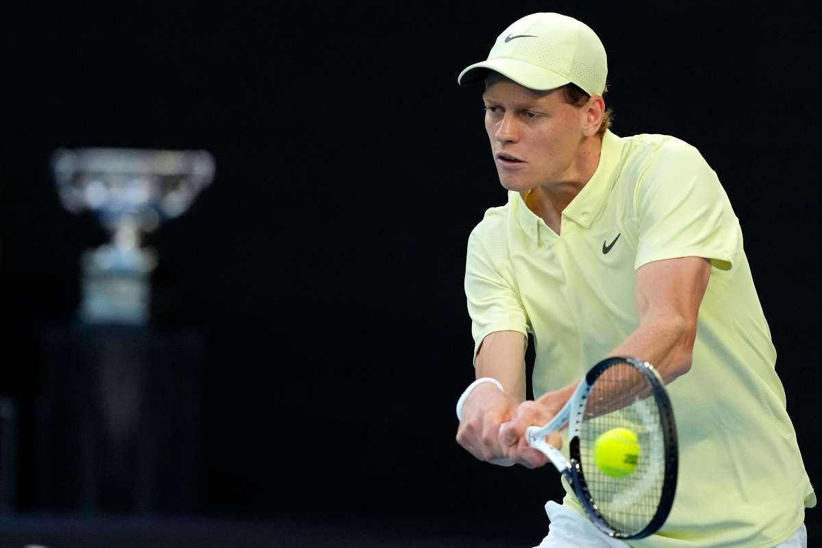 Il tennista altoatesino e numero uno al mondo Jannik Sinner