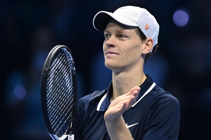 Jannik Sinner felice alle ATP Finals