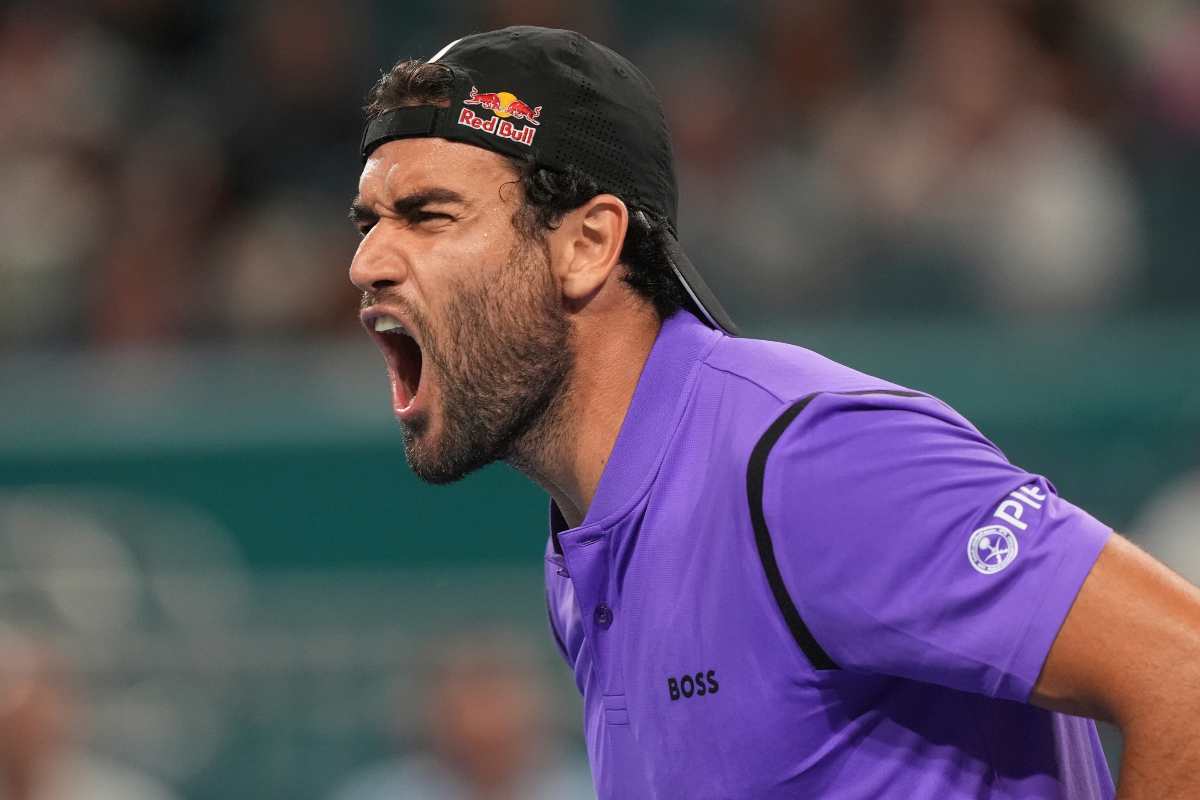 Il tennista romano Matteo Berrettini