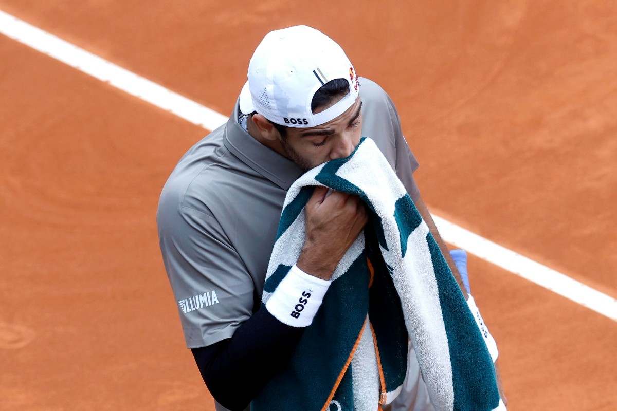 Matteo Berrettini rammaricato a Monte Carlo
