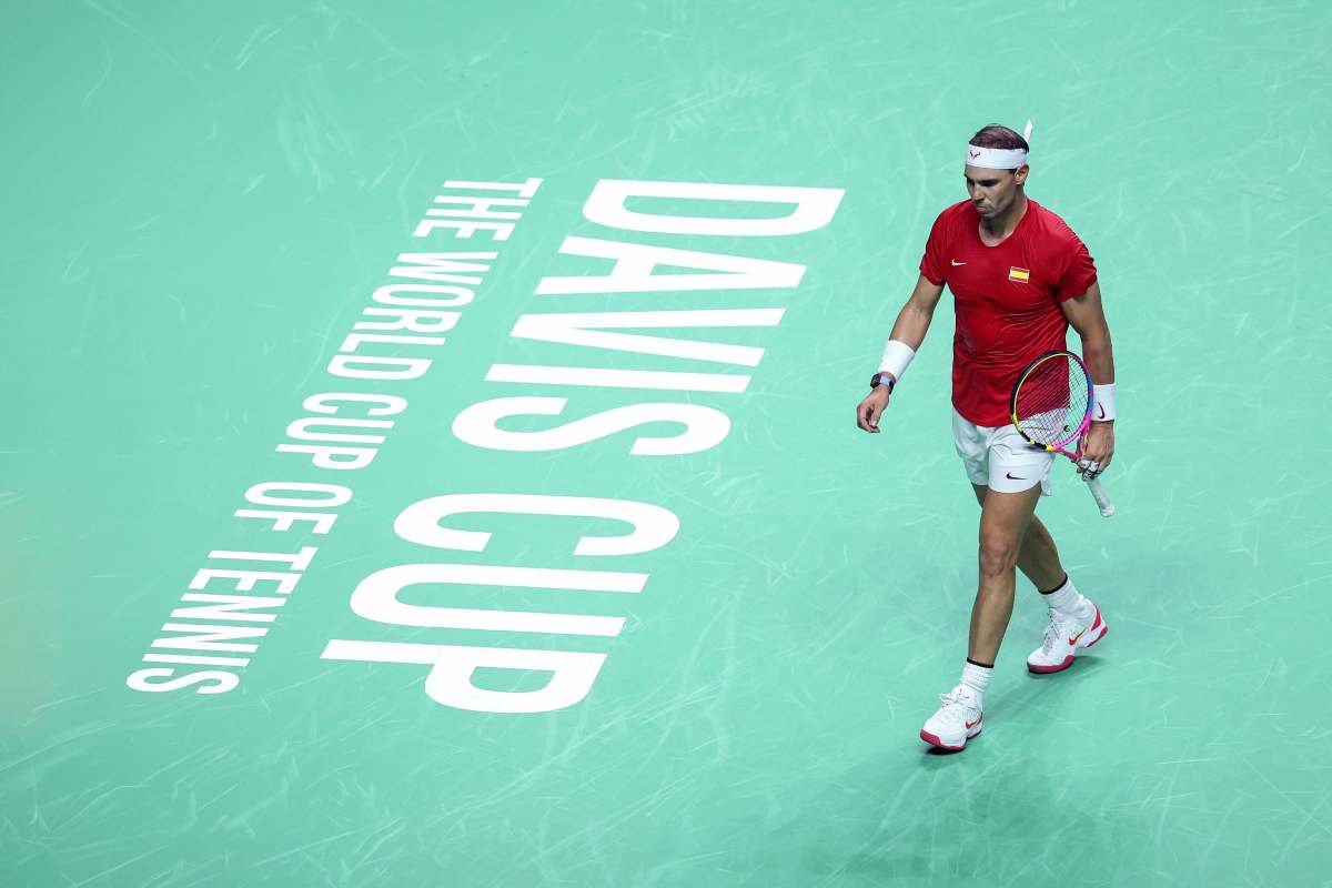 Rafa Nadal nella sua ultima partita