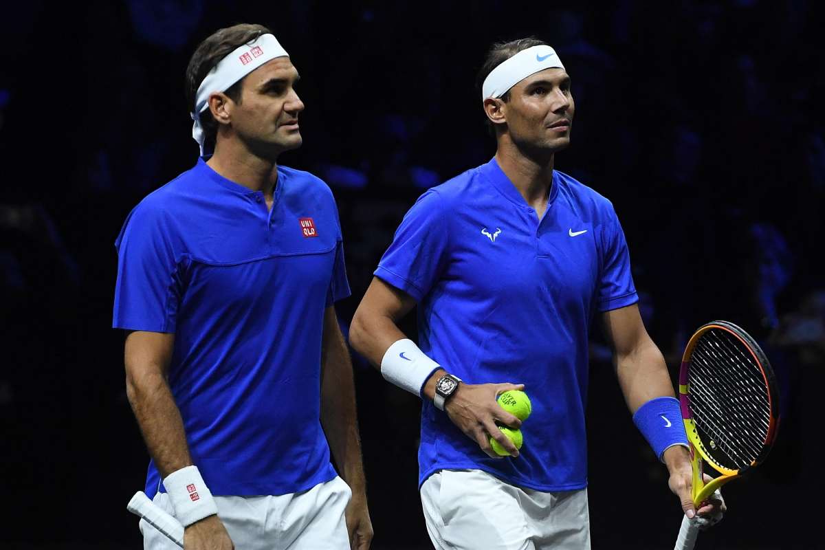 Nadal e Federer in Laver Cup