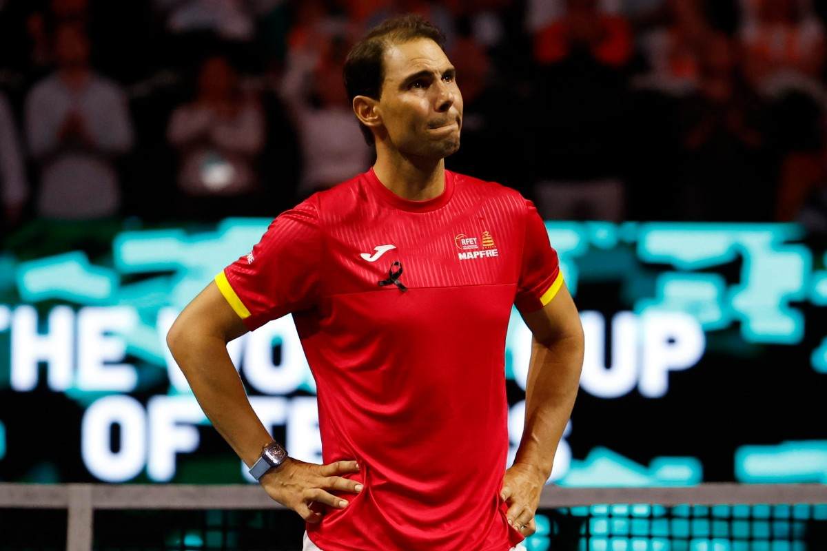 Rafa Nadal commosso a Malaga