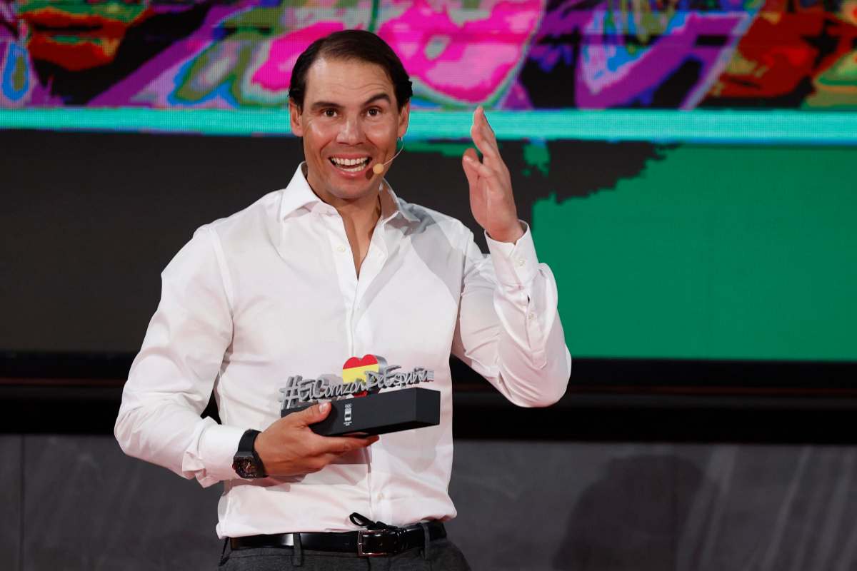 Rafa Nadal ad un incontro