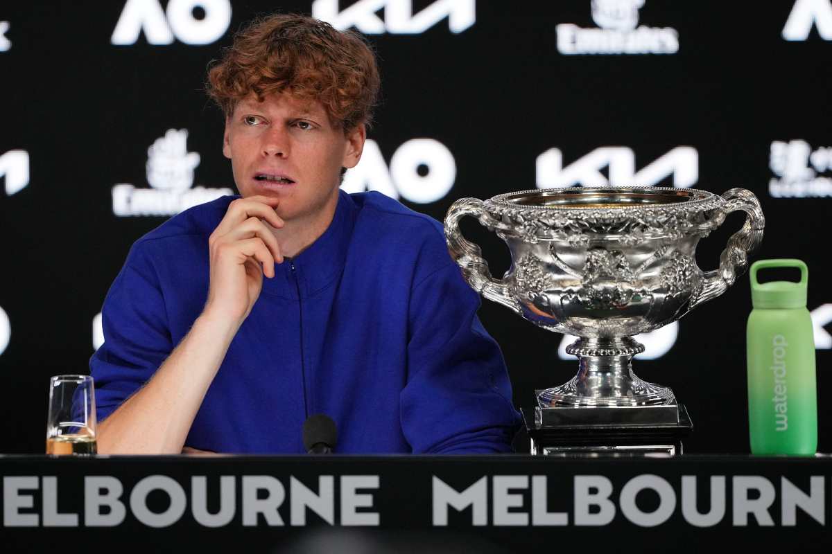 Jannik Sinner agli Australian Open 2025