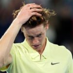Jannik Sinner durante gli Australian Open