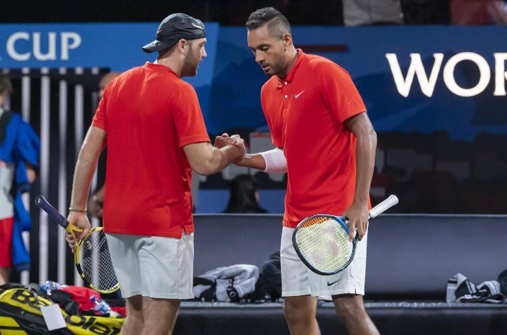 Sock e Kyrgios ai tempi della Laver Cup 2019