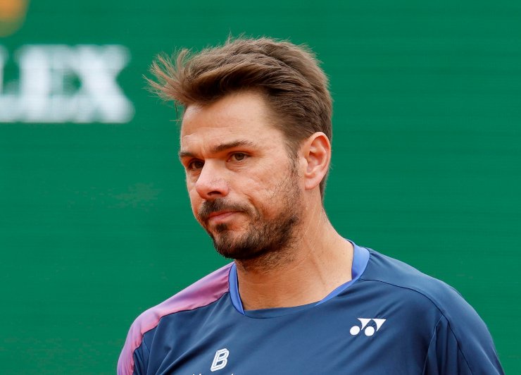 Stan Wawrinka durante uno degli ultimi match