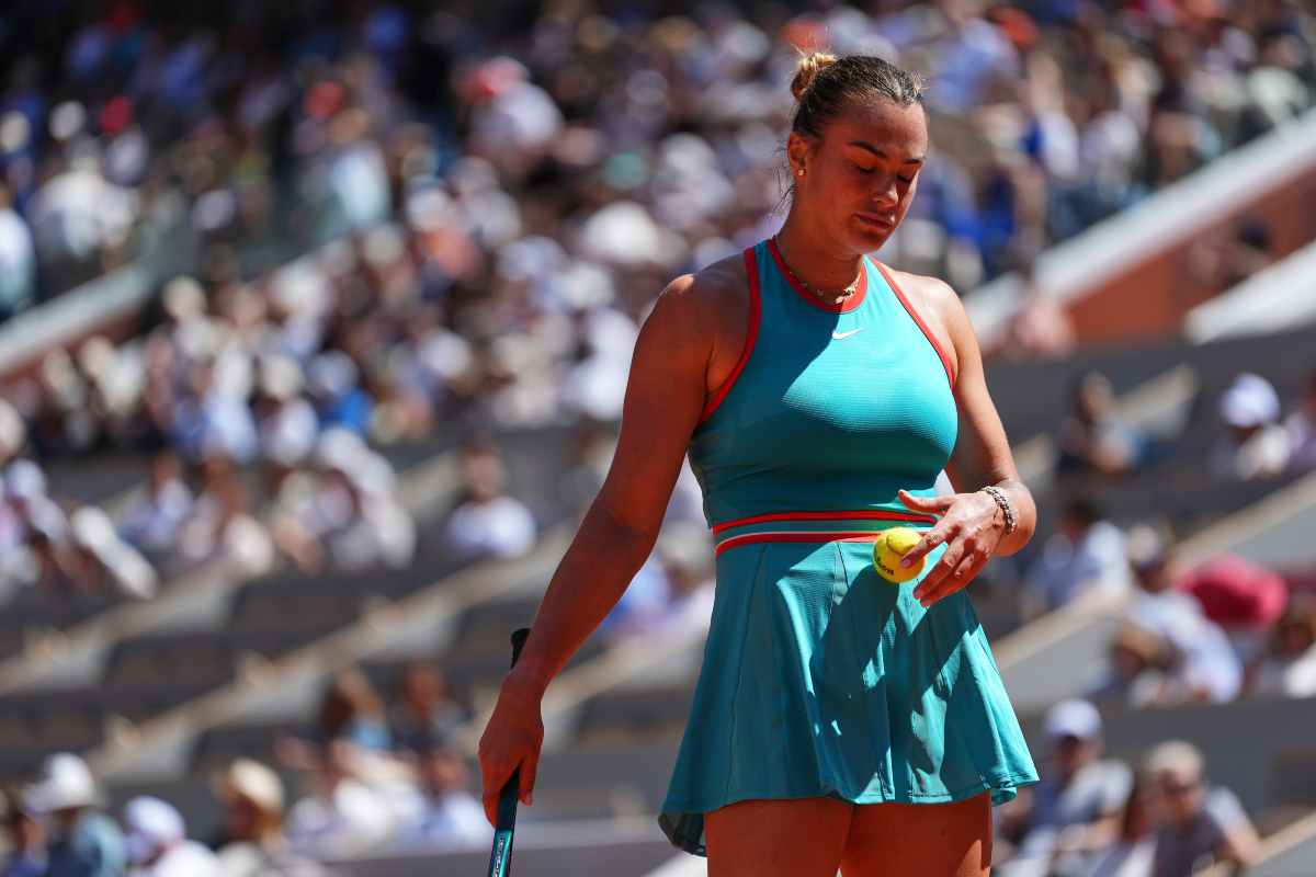 La tennista bielorussa Aryna Sabalenka