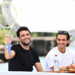 Berrettini e Musetti sorridenti