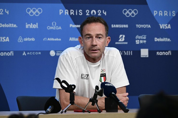 Filippo Volandri in conferenza stampa