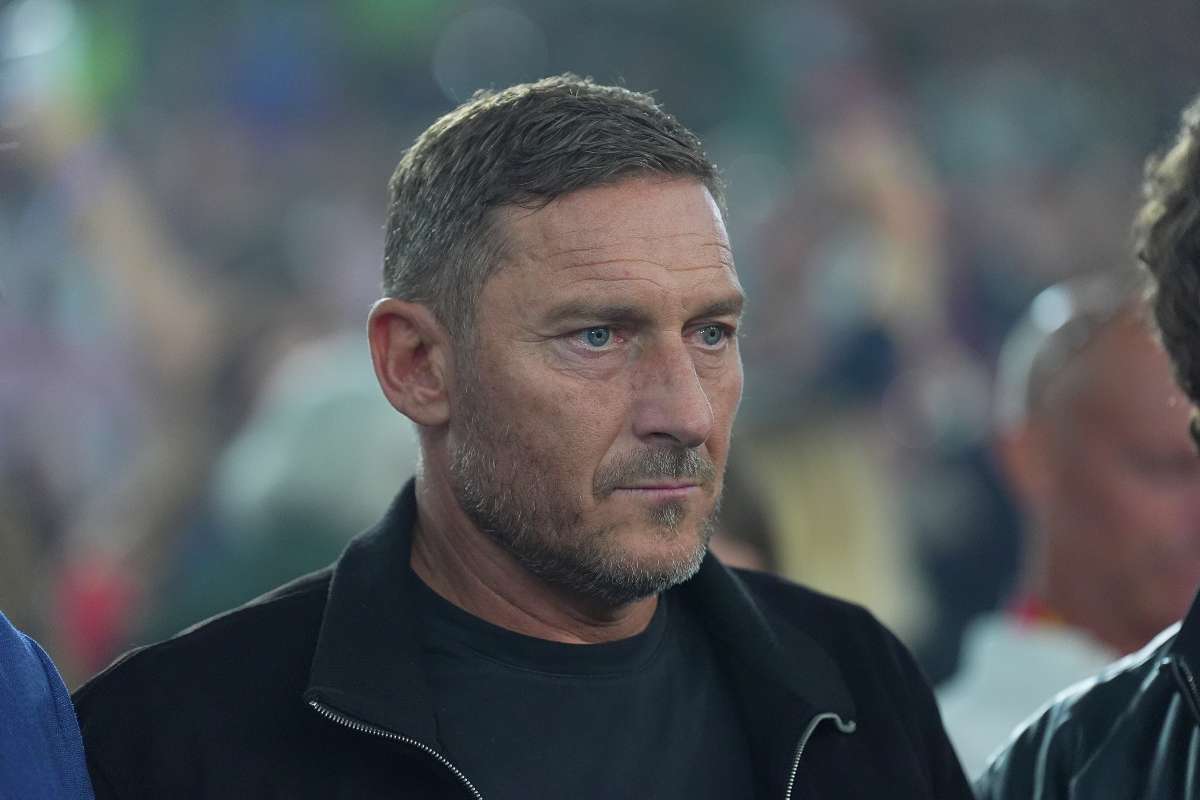 L'ex giocatore Francesco Totti