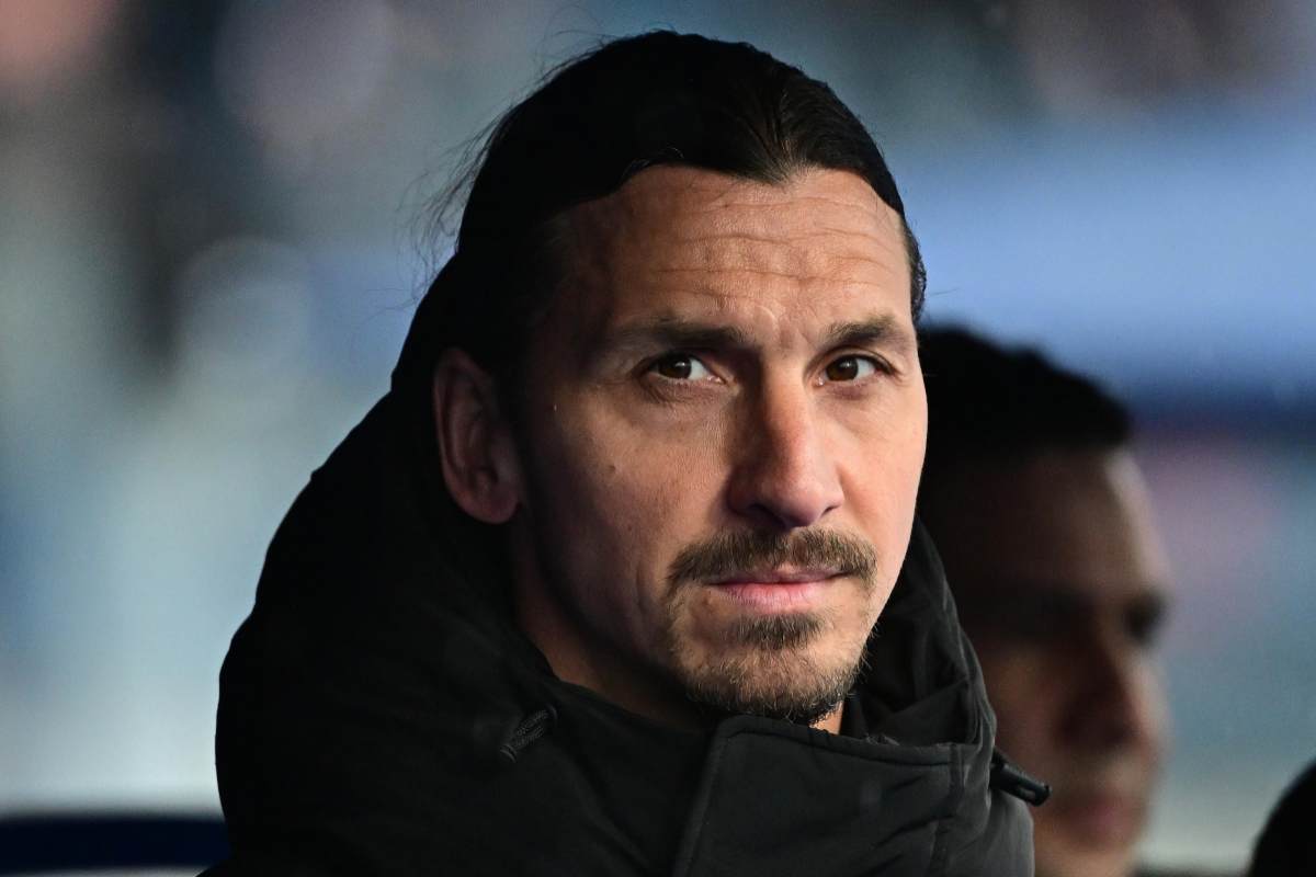 Ibra a bordo campo