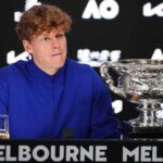 Il tennista azzurro Jannik Sinner