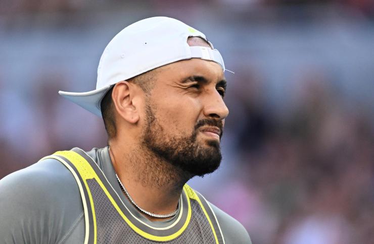Primo piano di Nick Kyrgios