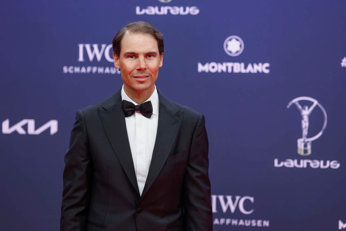 Nadal alla premiazione dei Laureus Award