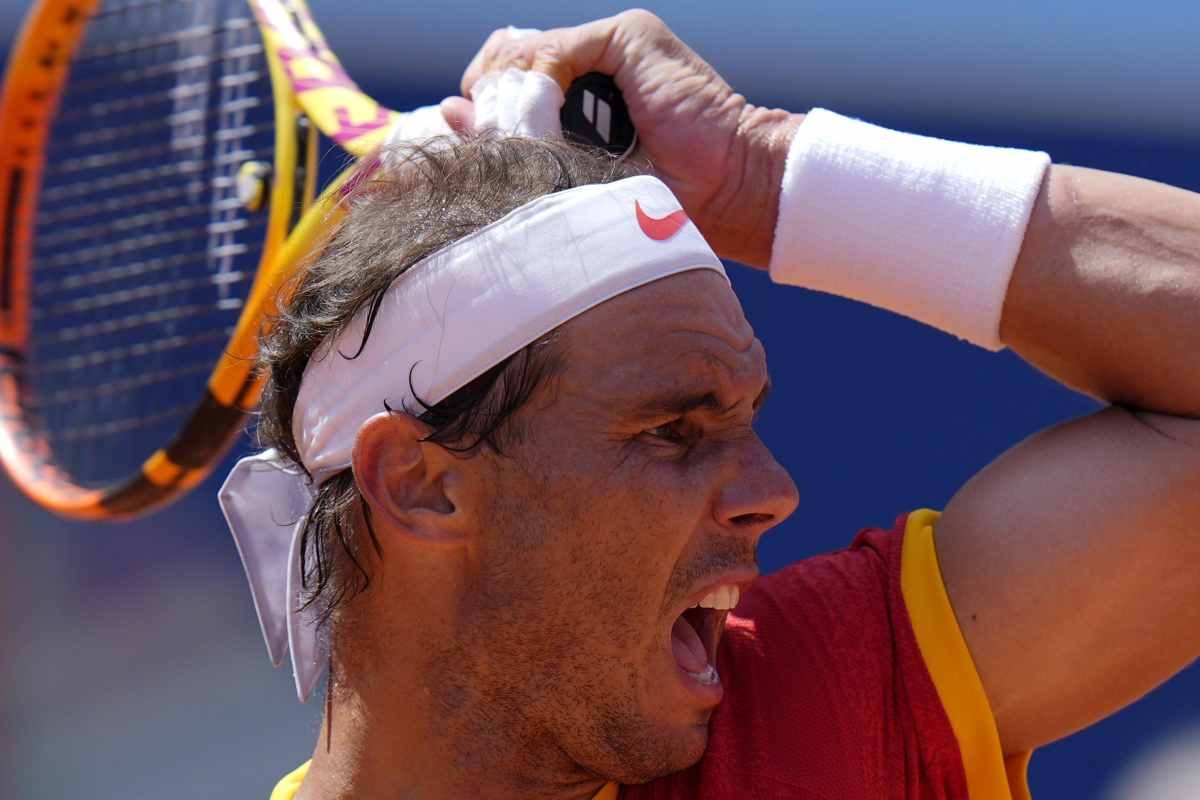 Rafa Nadal alle Olimpiadi di Parigi dello scorso anno