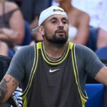 Nick Kyrgios in una delle sue ultime esibizioni