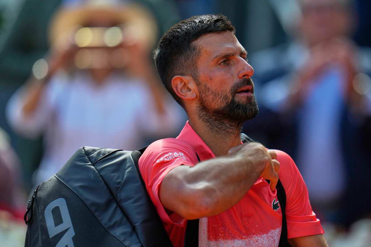 Il tennista serbo Novak Djokovic